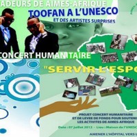 Soutien aux activités de Aimes-Afrique: grand concert humanitaire de levée de fonds