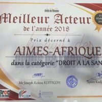 AIMES-AFRIQUE élu « Meilleur acteur de l’année 2018 » par le CACIT