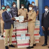 Coronavirus : AIMES-AFRIQUE offre des masques à la Gendarmerie, la TVT et la Prison civile de Lomé