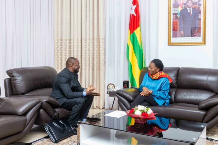 Échanges entre le président fondateur et la cheffe du Gouvernement togolais